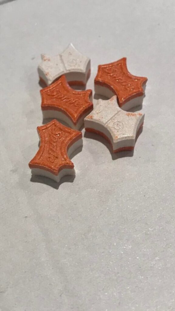 Buy Orange & White Sprite 300mg MDMA Pills