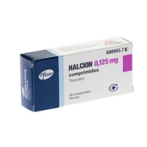 Halcion 0.125mg Tablets