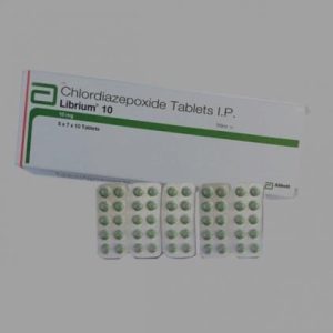 Buy Chlordiazepoxide Librium 10mg Tablets Online